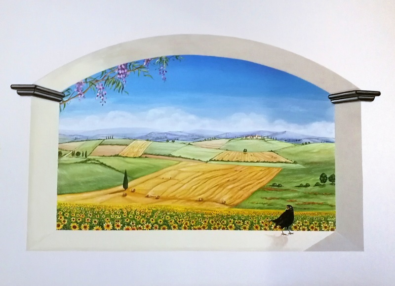 trompe-l'oeil Estate in Umbria di Chiara Lanari